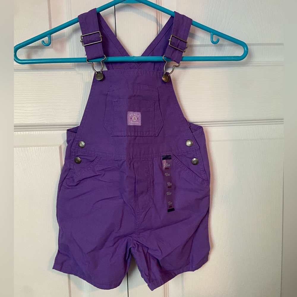 The Children's Place Purple Kids 18M Overalls